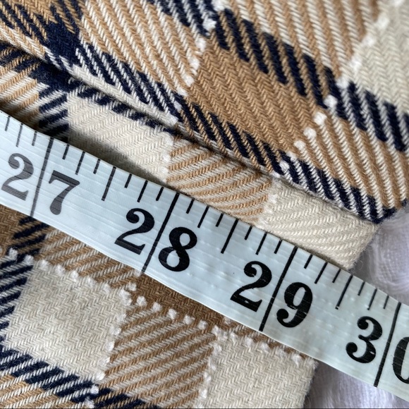 Vintage Plaid High Waisted Rise Trousers - Picture 11 of 13